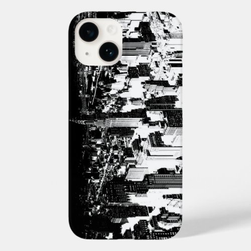 Black  White New York City Case_Mate iPhone 14 Case