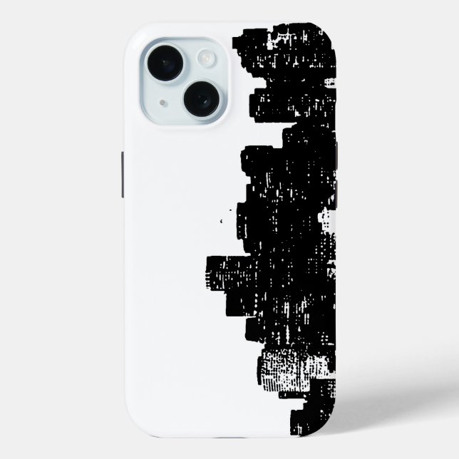 Black White New York City Case-Mate iPhone Case (Back)