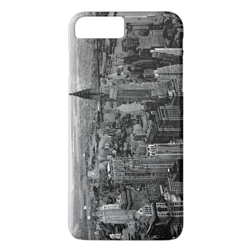 Black  White New York City iPhone 8 Plus7 Plus Case