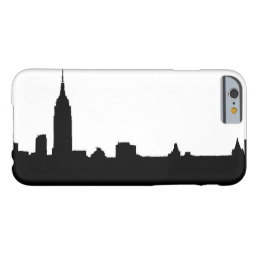 Black &amp; White New York City iPhone 6 Case