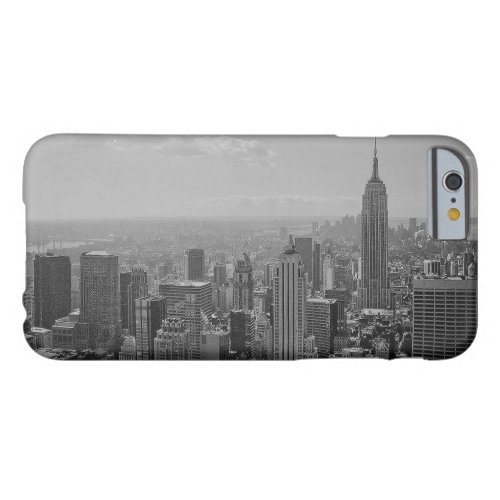 Black  White New York City iPhone 6 Case