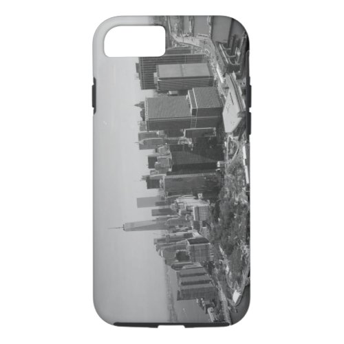 Black White New York City Skyline iPhone 87 Case