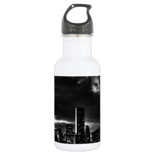 Black & White New York City Stainless Steel Water Bottle