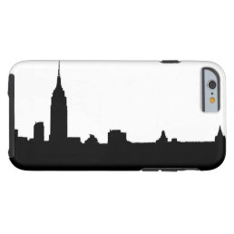 Black &amp; White New York City Tough iPhone 6 Case