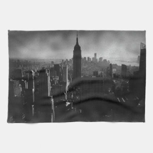 Black & White New York City Towel