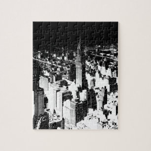 Black & White New York Jigsaw Puzzle