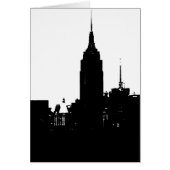 Black White New York Silhouette (Front)