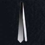 Black White Ombre Tie<br><div class="desc">This product is featured in Black White Ombre. The color fades from black to white. Easily customize this product with your own text, image or photo.</div>