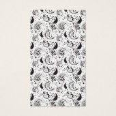 Black & White Paisley Pattern –Elegant Textile Art (Front)