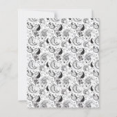 Black & White Paisley Pattern –Elegant Textile Art (Front)