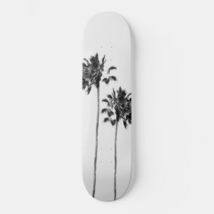 Black & White Palm Duo Finesse #1 #tropical #wall Skateboard