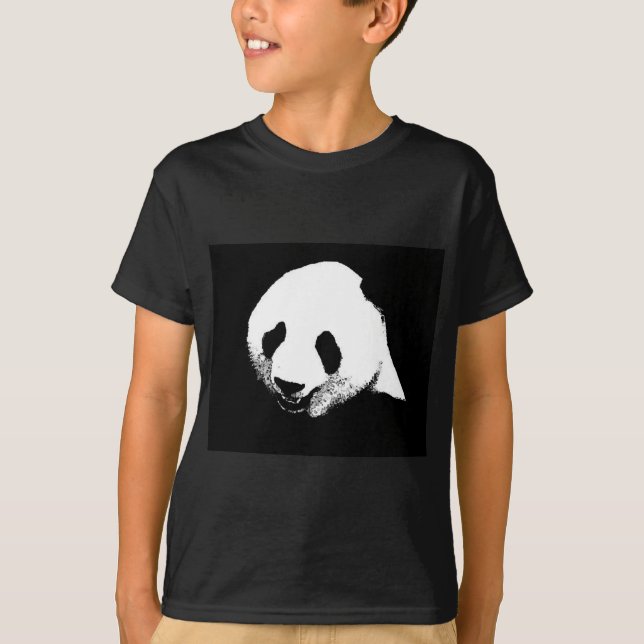 Black & White Panda T-Shirt (Front)