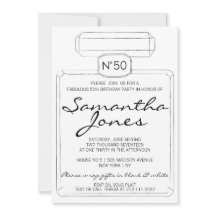 Black & White PARIS Theme FABULOUS 50TH Birthday