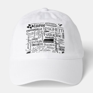 Black & White Pastas Truckers Hat
