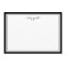 Black & White Personalized Stationery Flat Card