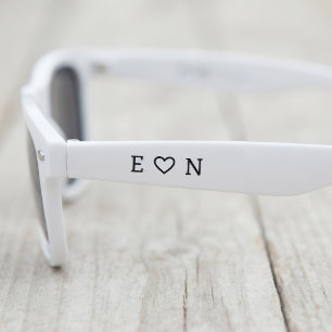 Black White Personalized Sunglasses Party Favors