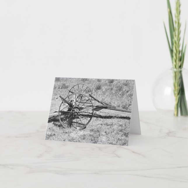 Black & White Photo Card (Front)