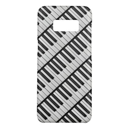 Black &amp; White Piano Keys Case-Mate Samsung Galaxy S8 Case