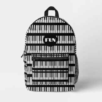 Black White Piano Keys Epic Music Design