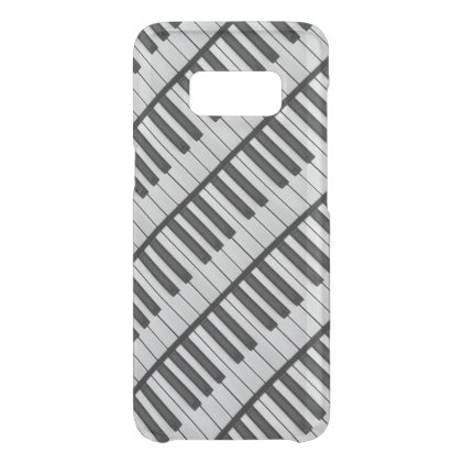 Black &amp; White Piano Keys Uncommon Samsung Galaxy S8 Case