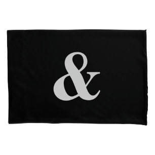 Black White Pillow Case