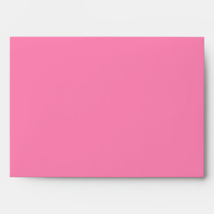 Black, White, & Pink Wedding Invitation Envelope