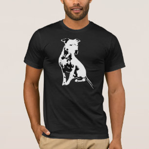 Black & White Pitbull T-Shirt