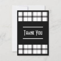 Black, White, Plaid, Classy, Chic, Modern, Stylish