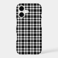 Black White Plaid Pattern