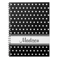 Anecdote, Journal Notebook, Dotted or Ruled Pages, 10 Colors Available Tie Dye / Dotted