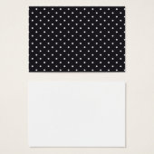 Black White Polka Dots (Front & Back)
