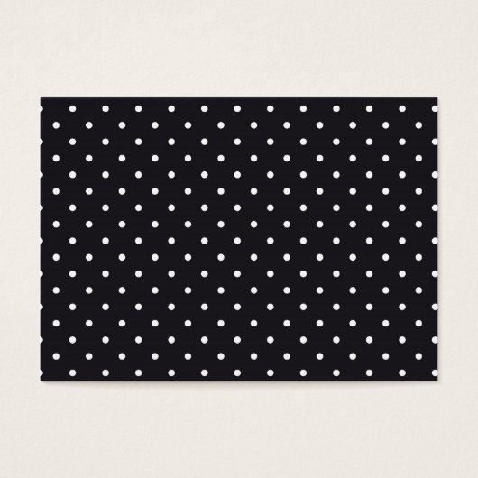 Black White Polka Dots (Front)