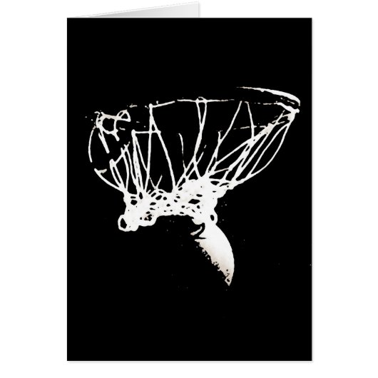 Black White Pop Art Basketball (Front)