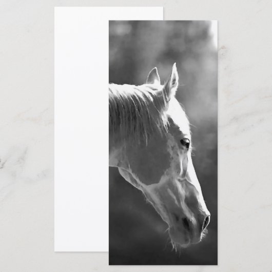 Black & White Pop Art Horse (Front/Back)