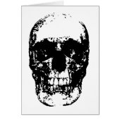 Black & White Pop Art Skull (Front)