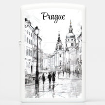 Black & white Prague