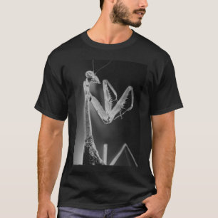 Black&White Praying Mantis T-Shirt