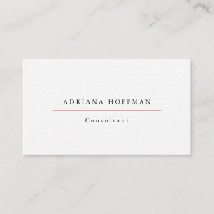 Black White Professional Minimalist Make Your Business Card