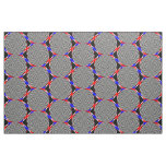 Black &amp; White Radiation by Kenneth Yoncich Fabric