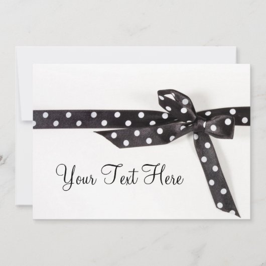 Black & White Ribbon (Front)