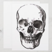 Black & White Skull (Front/Back)