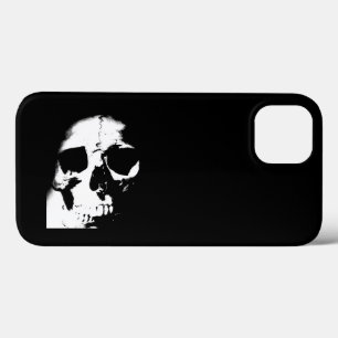 Black & White Skull iPhone 13 Case