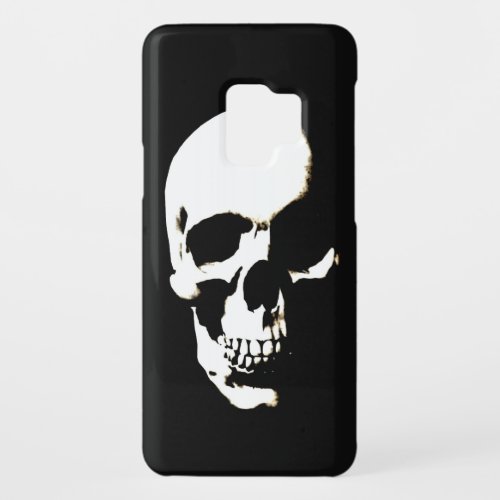 Black  White Skull Pop Art Case_Mate Samsung Galaxy S9 Case
