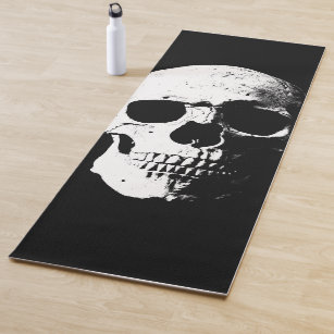 skull yoga mat