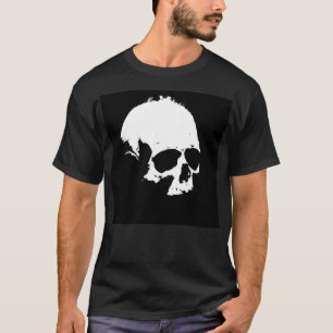 Black & White Skull T-Shirt