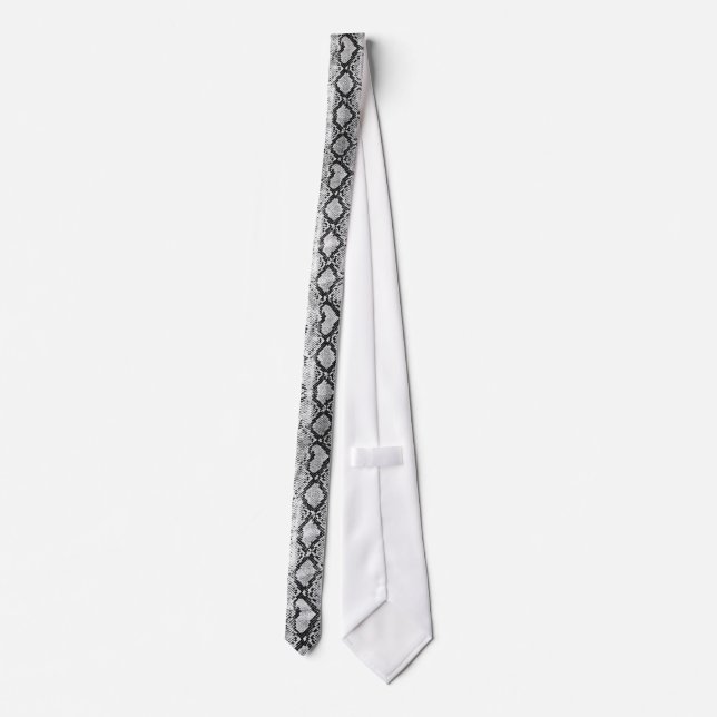 snake skin tie