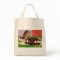 Black & White Spot Bunny Tote Bag
