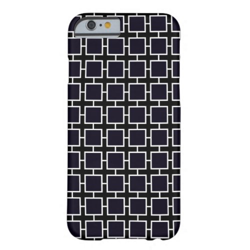 BLACK  WHITE SQUARE Chic PHONE CASE cover