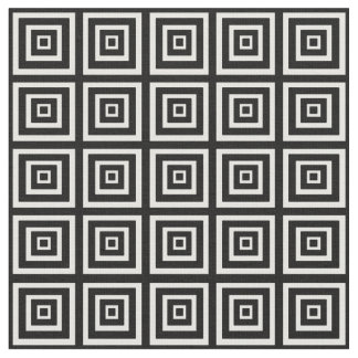Black & White Squared Fabric