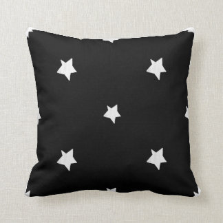 Black & White Star Pillow